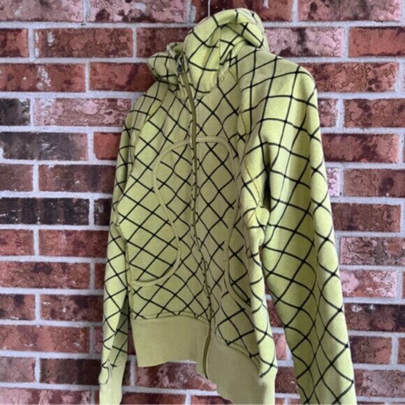 Lululemon * Limited Edition Checkered Scuba hoodie EUC Vintage - Picture 7 of 9